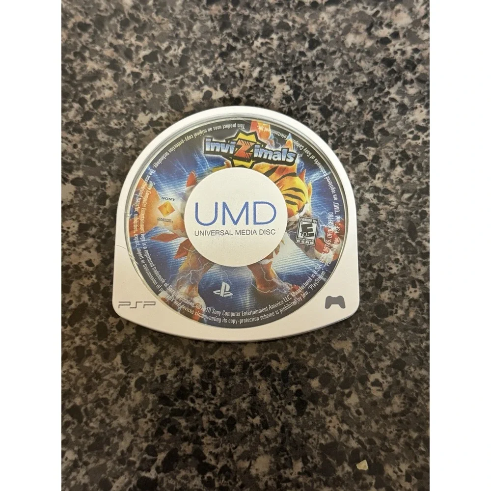 Invizimals: Shadow Zone (Sony PSP, 2011) Disc Only VG